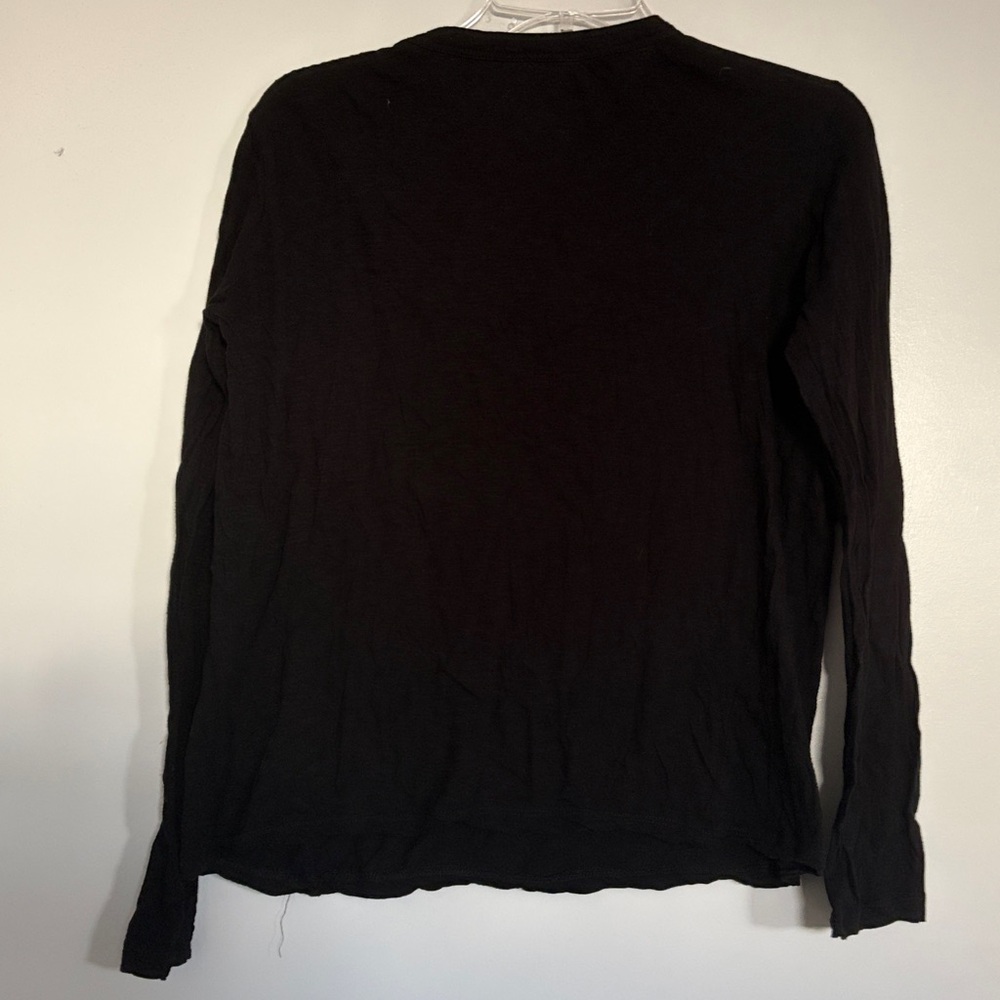 Proenza Schouler black Henley szL - Picture 2 of 7
